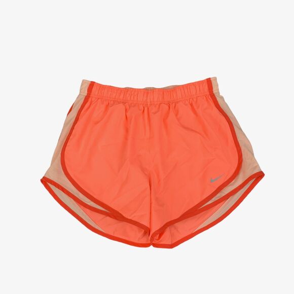 Nike Shorts Womens M Medium Nectarine Tempo Dri Fit Mesh Elastic Waist Running - Picture 1 of 14
